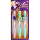 Set 3 pixuri cu gel, Unicorn Academy, Pixuri colorate pentru copii, Multicolor