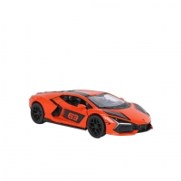 Machetă metalică Lamborghini Revuelto, Pentru copii, Scara 1:38, Portocaliu