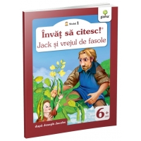 Carte educativă pentru copii, Învăț să citesc! Nivelul 1, Jack şi vrejul de fasole