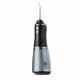Irigator Bucal Electric,  Portabil, Dus Bucal pentru Curatare, Indepartare Tartru, 4 Capete, 25 x 8 x 8 cm, Negru