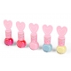 Set de 5 lacuri de unghii, Lulu Blush, Pentru copii, Multicolor