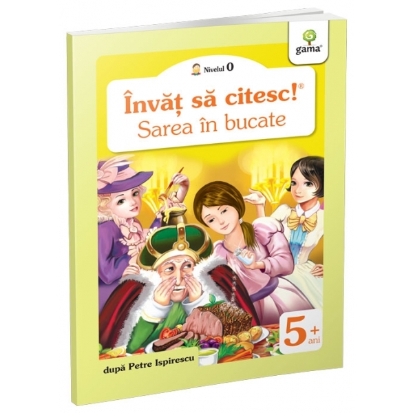 Carte educativă pentru copii, Învăț să citesc! Nivelul 0, Sarea în bucate