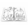 Carte de colorat pentru copii, Animale, 80 pagini