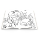 Carte de colorat pentru copii, Animale, 80 pagini