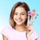 Set de creat 3 pixuri, Style 4 Ever, Kawaii, Pentru copii, Albastru