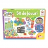 Set 50 jocuri educative, Carotina, Creionul interactiv, Pentru copii, Multicolor