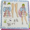 Carte de activitati cu stickere, Barbie Extra, Outfit Goals, Pentru copii, Roz