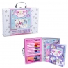 Set de colorat in trusa, Project Craft, Model Unicorn, Pentru copii, Multicolor