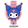 Bratara din silicon cu lumini LED, Hello Kitty and Friends, Model Kerokerokeroppi, Pentru copii, Rosu