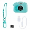 Mini camera digitala, Photo Creator, 14 efecte amuzante, Pentru copii, Albastru