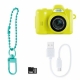 Mini camera digitala, Photo Creator, 14 efecte amuzante, Pentru copii, Albastru
