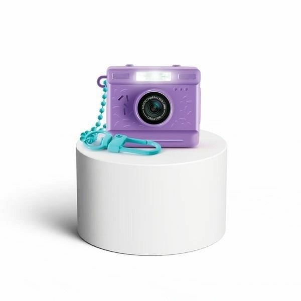 Mini camera digitala, Photo Creator, 14 efecte amuzante, Pentru copii, Albastru
