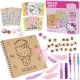 Set creativ cu accesorii Hello Kitty, Pentru copii, Roz
