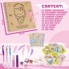Set creativ cu accesorii Hello Kitty, Pentru copii, Roz