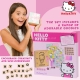 Set creativ cu accesorii Hello Kitty, Pentru copii, Roz