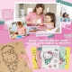 Set creativ cu accesorii Hello Kitty, Pentru copii, Roz