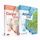 Set 2 cărți interactive Răspundel Istețel, Atlasul Lumii și Corpul Uman, Pentru copii, 7+ ani