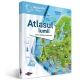 Set 2 cărți interactive Răspundel Istețel, Atlasul Lumii și Corpul Uman, Pentru copii, 7+ ani
