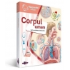 Set 2 cărți interactive Răspundel Istețel, Atlasul Lumii și Corpul Uman, Pentru copii, 7+ ani