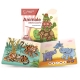Set 2 cărți interactive Răspundel Istețel, Animale sălbatice și puii lor și Animale domestice, Pentru copii, 2+ ani