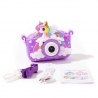 Camera Foto Unicorn Duala pentru Copii, Jucarie Interactiva cu Lumini Colorate, Sunete si Melodii Vesele, Butoane Magice si Desi