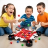 Joc cu Bile Colorate Pastreaza Bila, Labirint Magnetic Distractiv cu Bile, Provocare de Dexteritate si Rabdare, Joaca Captivanta
