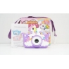 Camera Foto Unicorn Duala pentru Copii, Jucarie Interactiva cu Lumini Colorate, Sunete si Melodii Vesele, Butoane Magice si Desi