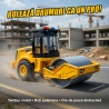 Jucarie interactiva pentru copii, Utilaj constructii, Efecte sonore si luminoase, Portocaliu