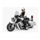 Motocicleta De Politie Cu Figurina 1:16, Cu Lumini Si Sunete, Jucarie Interactiva Vehicul De Interventie Pentru Copii, Motor Pol