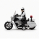 Motocicleta De Politie Cu Figurina 1:16, Cu Lumini Si Sunete, Jucarie Interactiva Vehicul De Interventie Pentru Copii, Motor Pol