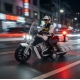 Motocicleta De Politie Cu Figurina 1:16, Cu Lumini Si Sunete, Jucarie Interactiva Vehicul De Interventie Pentru Copii, Motor Pol