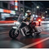 Motocicleta De Politie Cu Figurina 1:16, Cu Lumini Si Sunete, Jucarie Interactiva Vehicul De Interventie Pentru Copii, Motor Pol