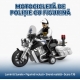 Motocicleta De Politie Cu Figurina 1:16, Cu Lumini Si Sunete, Jucarie Interactiva Vehicul De Interventie Pentru Copii, Motor Pol