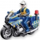 Motocicleta De Politie Cu Frictiune Albastru, Cu Lumini Si Sunete, Jucarie Interactiva Vehicul De Interventie, Motocicleta Realistica Cu Efecte Luminoase Si Sonore, Motor Politie Design Modern, Aventura De Patrulare Si Actiune, Pentru Copii 3+ Ani