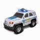 SUV De Politie Off-Road Cu Frictiune, Scara 1:20, Cu Lumini Si Sunete, Jucarie Interactiva Vehicul De Patrulare, Masina De Inter