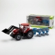 Tractor Cu Plug Agricol Si Frictiune Pentru Copii, Jucarie Agricola Cu Plug Multibrazdar Pentru Arat Pamant, Tractor Ferma Cu La
