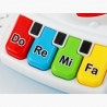 Masa Activitati Interactiva Pentru Copii Cu Girafa, Jucarie 2 in 1 Cu Pian, Butoane Si Jocuri Educative, Centru De Activitati Cu