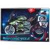Motocicleta Stunt Pentru Copii Cu Lumini Si Sunete, Jucarie Moto Sport Cu Efecte Pe Roti Si Far LED, Motocicleta De Jucarie Cu D