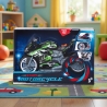 Motocicleta Stunt Pentru Copii Cu Lumini Si Sunete, Jucarie Moto Sport Cu Efecte Pe Roti Si Far LED, Motocicleta De Jucarie Cu D