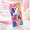 Joc De Apa Pentru Copii Cu Bile Si Buton Presiune, Water Game Portabil Cu Design Unicorn Si Activitate Interactiva, Jucarie Dist