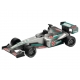 Mașină Formula 1, Mecanism pull-back, jucărie din plastic pentru copii, Silver, 19 cm, 3+ ani