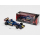 Mașină Formula 1, Mecanism pull-back, jucărie din plastic pentru copii, Albastru, 19 cm, 3+ ani