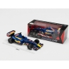 Mașină Formula 1, Mecanism pull-back, jucărie din plastic pentru copii, Albastru, 19 cm, 3+ ani