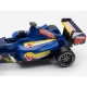 Mașină Formula 1, Mecanism pull-back, jucărie din plastic pentru copii, Albastru, 19 cm, 3+ ani