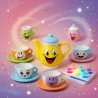 Set Pictura Copii Cu Forme Haioase Si Accesorii Pentru Decorare, Set Creativ DIY Cu Figurine Si Culori Pentru Personalizare, Juc