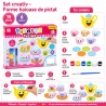 Set Pictura Copii Cu Forme Haioase Si Accesorii Pentru Decorare, Set Creativ DIY Cu Figurine Si Culori Pentru Personalizare, Juc