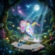 Tabla De Desen Cu Lumini 3D Dinozaur Pentru Copii, Set Creativ Cu Ochelari Si Sabloane Pentru Desen Luminos Neon, Jucarie Intera