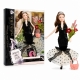 Papusa in Rochie de Seara 29 cm pentru Copii, Papusa Eleganta pentru Fete cu Accesorii si Par Lung pentru Coafat si Styling, Juc