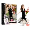 Papusa in Rochie de Seara 29 cm pentru Copii, Papusa Eleganta pentru Fete cu Accesorii si Par Lung pentru Coafat si Styling, Juc