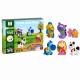 Set Ghips de Pictat Animal World pentru Copii, Figurine Animale pentru Colorat si Decorat, Joc Creativ DIY cu Pensula si Culori,